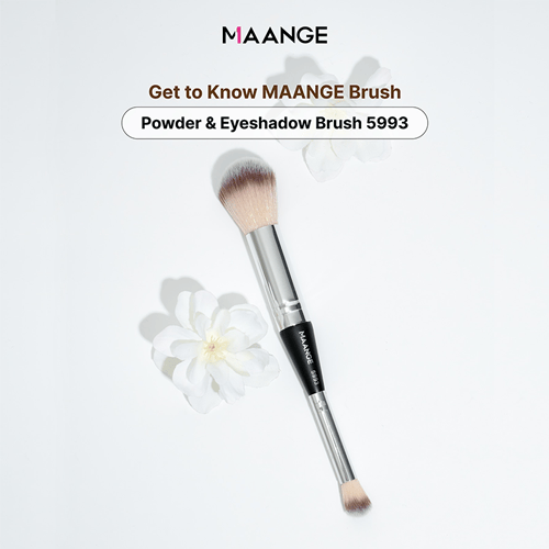 Maange 2 In 1 Makeup Brush - 5993