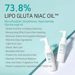 APLB Glutathione Niacinamide Cleansing Oil 105ml •