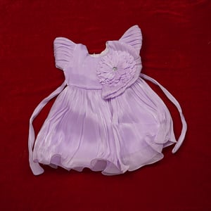 Baby Party Dress (1 - 2.5 Years) - TMEC-01 Purple