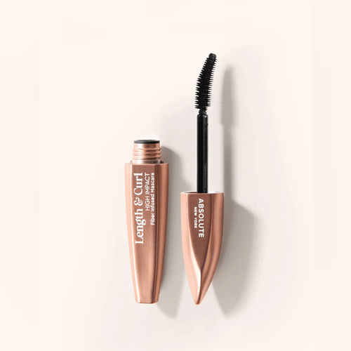 Absolute New York Length & Curl High Impact Fiber Infused Mascara 13g - Black MEMS02