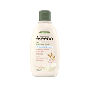 Aveeno Daily Moisturizing Yogurt Body Wash with Vanilla Scent 300ml