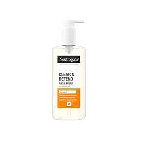 Neutrogena Clear & Defend 2% Salicylic Acid Facial Wash 200ml•