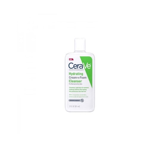 CeraVe Hydrating Cream To Foam Cleanser For Normal to Dry Skin 87ml ▪