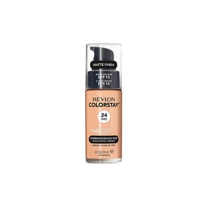 Revlon Colorstay Matte Finish Foundation Com/Oily Skin SPF15 30ml - 140 Oatmeal