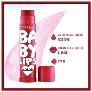 Maybelline New York Baby Lips Color Lip Balm 4g - Berry Crush SPF11 •