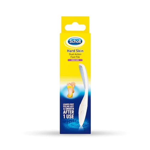 Scholl Hard Skin Dual Action Foot File Skin Care