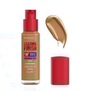 Rimmel London Lasting Finish 35H Up To Foundation 30ml - 410 Latte