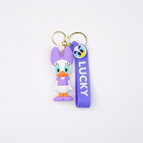 Duck Cartoon Key Ring - Lucky