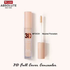 Absolute New York 3D Full Cover Concealer 5.5ml - MFDC01 Neutral Porcelain