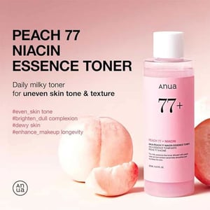 Anua Peach 77% Niacin Essence Toner 250ml•