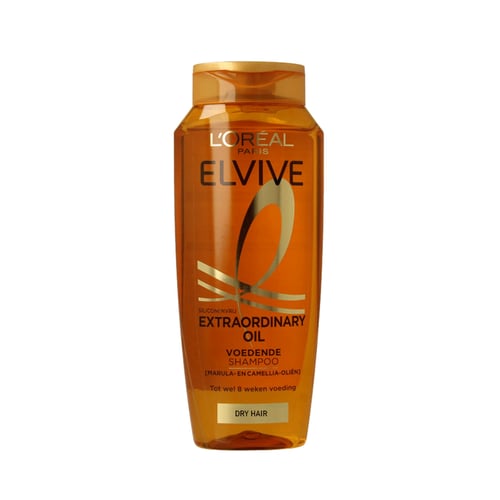 L'oreal Paris Elvive Extraordinary oil nourishing Shampoo For Dry Hair 250ml •