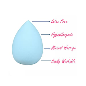 Swiss Beauty Makeup Buddy Beauty Bleander Tear Drop Shape - Baby Blue