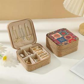 Jewelry Storage Box - Sawdust Texture