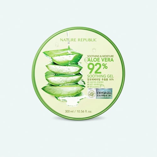 Nature Republic Soothing & Moisture Aloe Vera 92% Soothing Gel 300ml•
