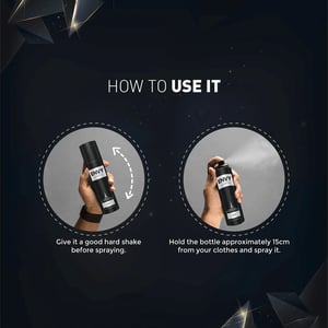 Envy Fragrance Deodorant Spray For Men 120ml - Noir •