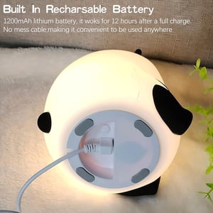 Color Changing Silicone Panda Night Light