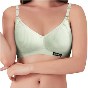 Soft Padded Bra For Women - 36-L Light Lime