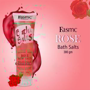 Fasmc Bath Salts Body Massage Scrub 380g - Rose