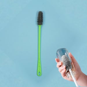 Bottle Cleaning Silicone Brush - Bright Green