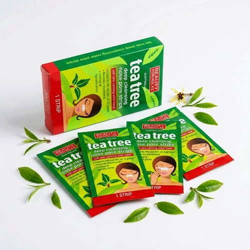 Beauty Formulas Tea Tree Nose Pore Strips 6 strips •