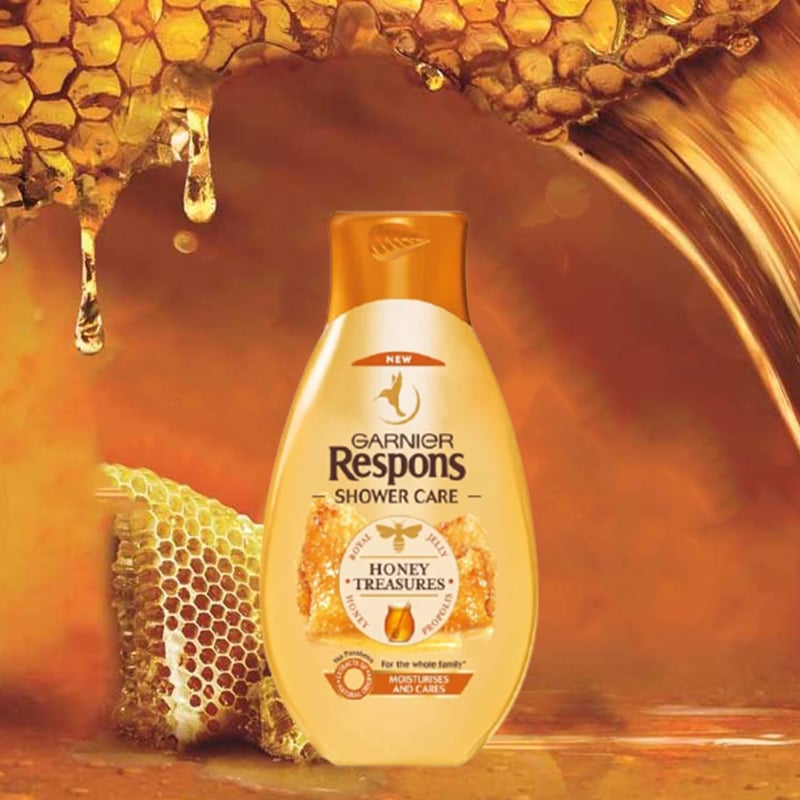 Garnier Respons Honey Treasures Shower Gel 250ml