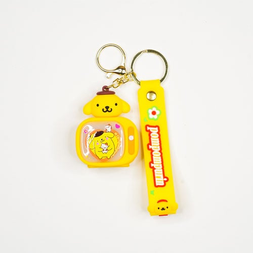 Key Ring With Mini Lighting TV - Pompompurin