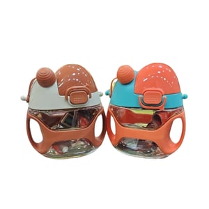 AVEAT Water Bottle With Handle & Strap For Baby (0m+) - Brown