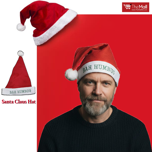 Santa Claus Hat - BAH HUMBUG