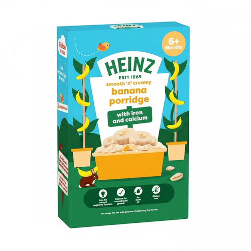 Heinz Smooth And Creamy Banana Porridge 125g •