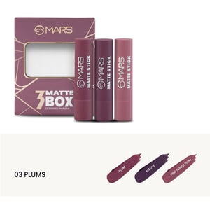 Mars 3 Matte Box - 03 Plums •