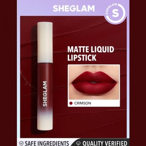 Sheglam Matte Allure Liquid Lipstick - Crimson •