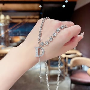 Personality D Letter Pendant Necklace (31)