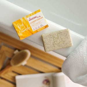 Kind Natured Awaken Grapefruit & Orange Cleansing Scrub Bar 100g