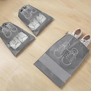 Waterproof Shoe Storage Bag - Gray