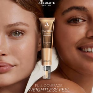 Absolute Full Cover Liquid Matte Foundation 30ml - MFFD04 Warm Praline
