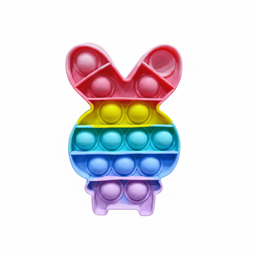 Silicone Pop-It Toy - Rabbit