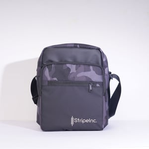 StripeInc Crossbody Square Shape Bag For Unisex - Urban Camouflage