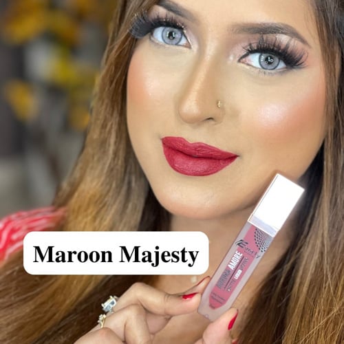 Everly Aurora Amore Matte Lipstick Premium Series - Marron Majesty
