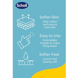Scholl Hard Skin Dual Action Foot File Skin Care