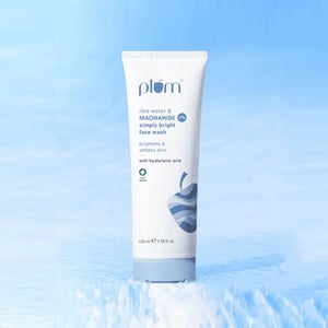 Plum Rice Water & 2% Niacinamide Simply Bright Face Wash 100ml