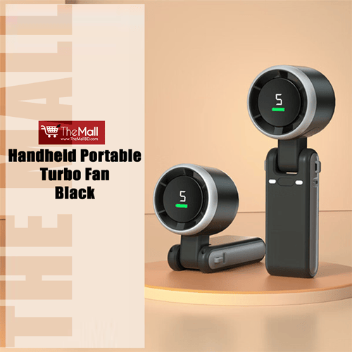 Handheld Portable Turbo Fan - Black