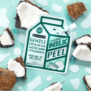 Freeman Gentle Exfoliating Lactic Acid + Vitamin C Coconut Milk Peel 35ml