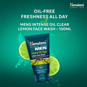 Himalaya Men Intense Oil Clear Lemon Face Wash 100ml