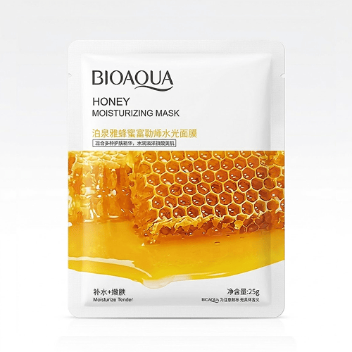 Bioaqua Honey Moisturizing Facial Sheet Mask 25g
