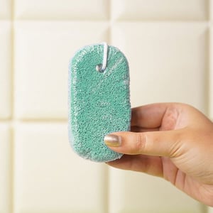 Zinger Pumice Stone Foot Scrub - Green