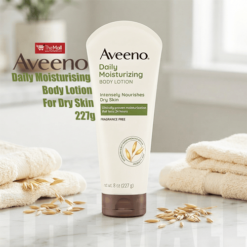 Aveeno Daily Moisturising Body Lotion For Dry Skin 227g •