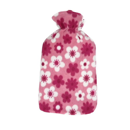 Hot Water Bag with Soft Cover - Pink