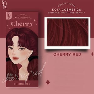 Kota Cherry Hair Color 100ml - Cherry Red •