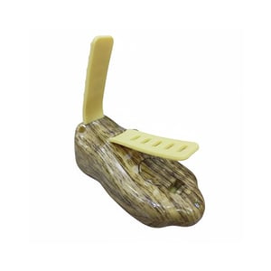 Jixin Digital Tasbih With Compas - Yellowish Wooden