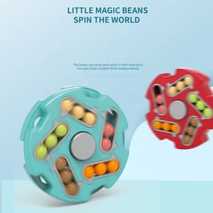 Fingertip Gyro Rubik's Cube - Carmine